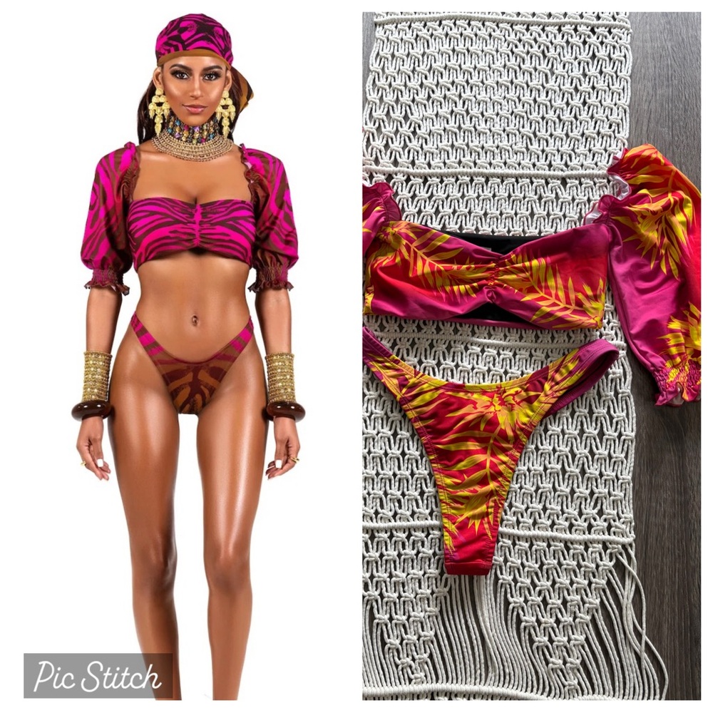 NEW! BFyne thong bikini set